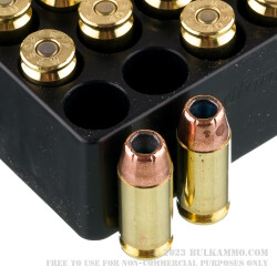 500 Rounds of .40 S&W Ammo by Remington HTP - 180gr JHP