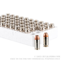 50 Rounds of .40 S&W Ammo by Winchester Ranger Bonded - 165gr JHP - LE Trade-In