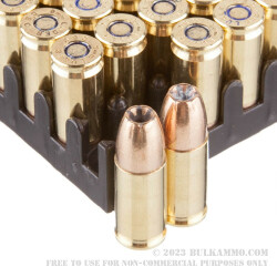 50 Rounds of 9mm Ammo by Magtech - 147gr JHP Bonded
