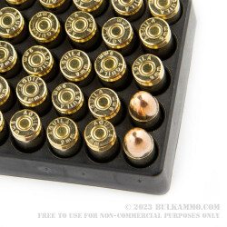 50 Rounds of 9mm Ammo by Aguila - 115gr FMJ