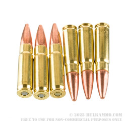 20 Rounds of .300 AAC Blackout Ammo by Remington UMC - 150gr CTFB