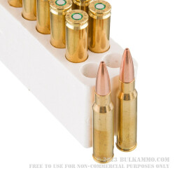 20 Rounds of .308 Win Ammo by Black Hills Gold Ammunition - 168gr TSX