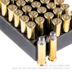 50 Rounds of .357 Mag Ammo by Magtech - 158gr LSWC
