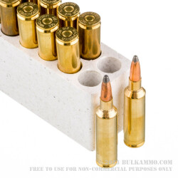 20 Rounds of .270 Win Short Mag Ammo by Winchester Super-X - 150gr PP