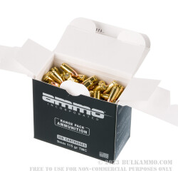 200 Rounds of 9mm Ammo by Ammo Inc. - 115gr TMJ