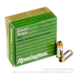 25 Rounds of .45 ACP Ammo by Remington - 230gr JHP