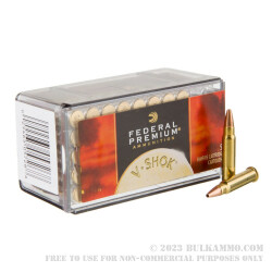 50 Rounds of .17HMR Ammo by Federal - 17gr TNT JHP