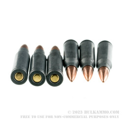 20 Rounds of .308 Win Ammo by Wolf WPA Polyformance - 145gr FMJ