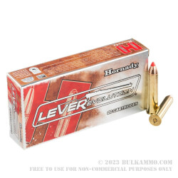 20 Rounds of .45-70 Ammo by Hornady LEVERevolution- 325gr FTX