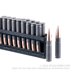 500 Rounds of .300 AAC Blackout Ammo by Wolf - 145gr FMJ