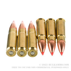 200 Rounds of .300 AAC Blackout Ammo by Ammo Inc. - 110gr V-MAX
