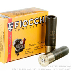 10 Rounds of 12ga Ammo by Fiocchi - 2 3/8 ounce  #6 shot