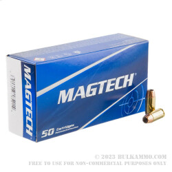 50 Rounds of .40 S&W Ammo by Magtech - 155gr JHP