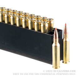20 Rounds of 6.5mm Creedmoor Ammo by Hornady Varmint Express - 95gr V-MAX