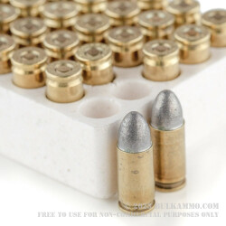 50 Rounds of 9mm Ammo by Ultramax - 125gr LRN