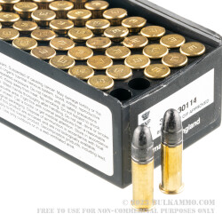 500  Rounds of .22 LR Ammo by Wolf Match Target - 40gr LRN