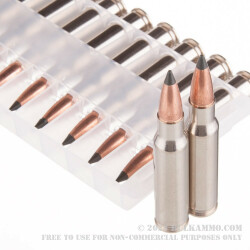 20 Rounds of .308 Win Ammo by Federal Premium Vital-Shok - 150gr Trophy Copper Polymer Tipped