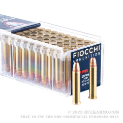 500 Rounds of .22 WMR Ammo by Fiocchi - 40gr JHP
