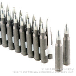 1000 Rounds of .223 Ammo by Tula - 55gr HP