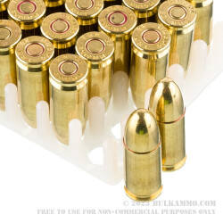50 Rounds of 9mm Ammo by Turan - 124gr FMJ