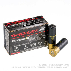 10 Rounds of 12ga Ammo by Winchester - 1 3/4 ounce #4 shot
