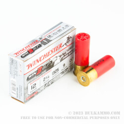 5 Rounds of 12ga Ammo by Winchester - 1 1/8 ounce 00 Buck