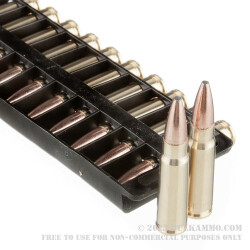 200 Rounds of 7.62x39mm Ammo by Federal - 123gr Fusion Soft Point