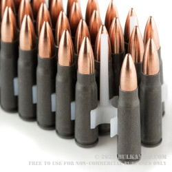 40 Rounds of 7.62x39mm Ammo by Tula - 124gr FMJ