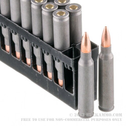 500 Rounds of .223 Ammo by Wolf - 55gr FMJ