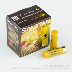 25 Rounds of 20ga 2-3/4" Ammo by Spartan Ammo -  #1 Buck
