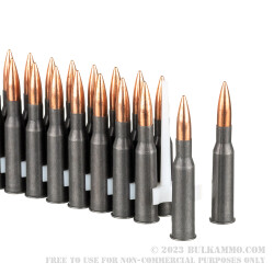 500 Rounds of 7.62x54r Ammo by Red Army Standard - 148gr FMJ
