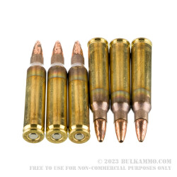 500 Rounds of 5.56x45 Ammo by Federal Varmint & Predator - 50gr JHP