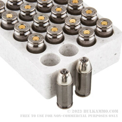 20 Rounds of .40 S&W Ammo by Browning - 180gr JHP