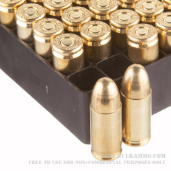500 Rounds of 9mm Ammo by MAXXTech Brass - 115gr FMJ