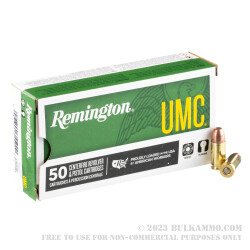 500 Rounds of 9mm Ammo by Remington - 147gr FMJ