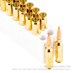 20 Rounds of 6.5 mm Creedmoor Ammo by Winchester Match - 140gr HPBT