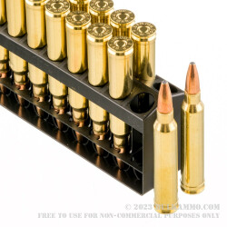 20 Rounds of .300 Win Mag Ammo by Remington - 180gr Bonded PSP