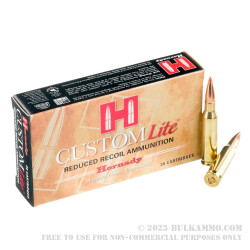 20 Rounds of 7mm-08 Ammo by Hornady - 120gr SST