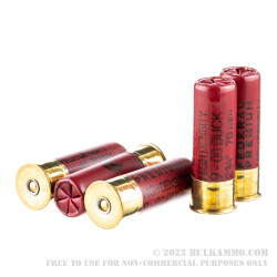 5 Rounds of 12ga Ammo by Federal Vital-Shok - 9 pellet high density 00 buckshot