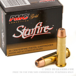 20 Rounds of .357 Mag Ammo by PMC Starfire - 150gr JHP