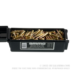 200 Rounds of .223 Ammo by Ammo Inc. BMZ Defence - 55gr FMJ