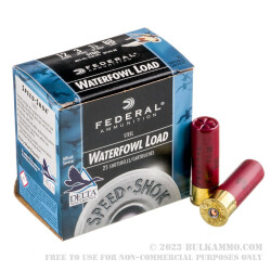 25 Rounds of 12ga Ammo by Federal Speed-Shok - 3" 1 1/8 ounce BB