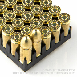 50 Rounds of 9mm Ammo by Hotshot Elite - 115gr FMJ