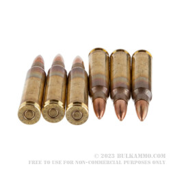 150 Rounds of 5.56x45 Ammo by Federal American Eagle -  55 Grain FMJ