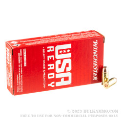 500 Rounds of .45 ACP Ammo by Winchester USA Ready - 230gr FMJ FN