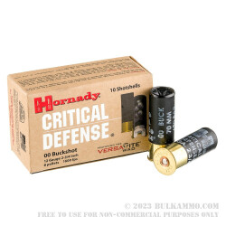 100 Rounds of 12ga Ammo by Hornady -  00 Buck