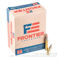 1200 Rounds of 5.56x45 Ammo by Hornady Frontier - 55gr FMJ M193