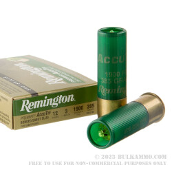 5 Rounds of 12ga 3' Ammo by Remington - 385gr Sabot Slug