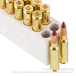 20 Rounds of .308 Win Ammo by Winchester Copper Impact - 150gr Copper Extreme Point