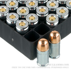 1000 Rounds of .380 ACP Ammo by Tula - 95gr FMJ *NONMAGNETIC*